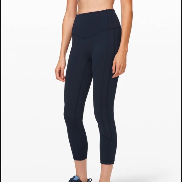 lululemon athletica Pants - Lululemon All the Right Places Leggings 23" Navy